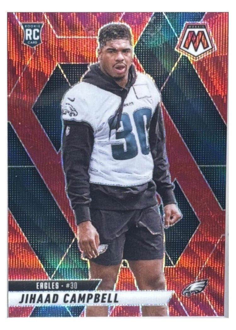 2025 Panini Mosaic Base Set Jihaad Campbell #341 card