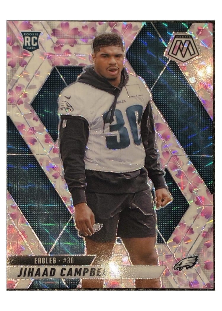 2025 Panini Mosaic Base Set Jihaad Campbell #341 card