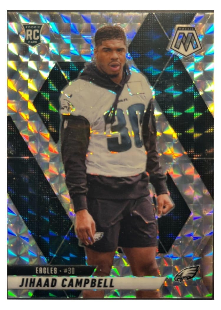 2025 Panini Mosaic Base Set Jihaad Campbell #341 card