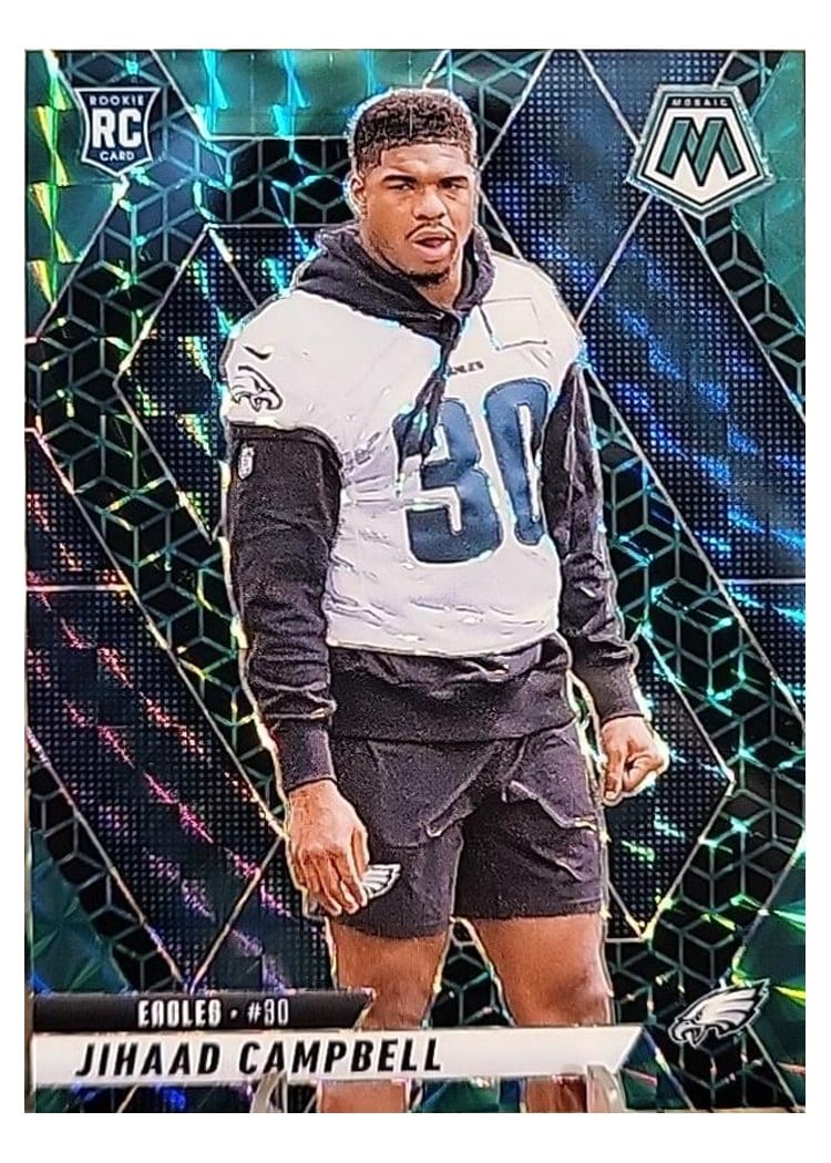 2025 Panini Mosaic Base Set Jihaad Campbell #341 card