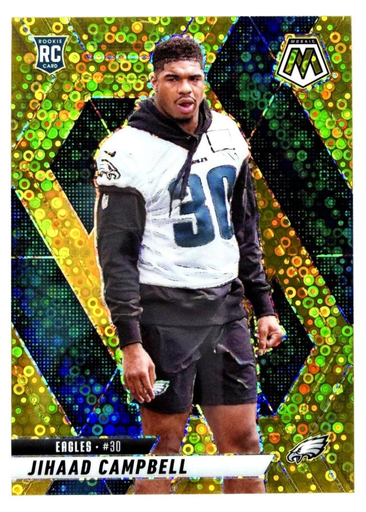 2025 Panini Mosaic Base Set Jihaad Campbell #341 card