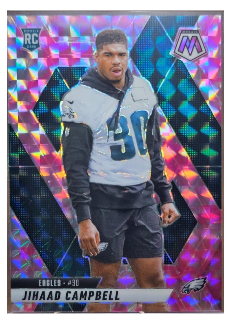2025 Panini Mosaic Base Set Jihaad Campbell #341 card