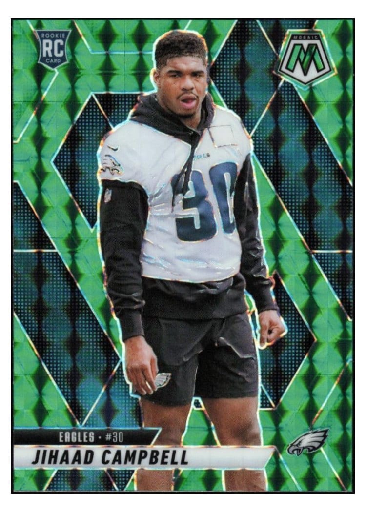 2025 Panini Mosaic Base Set Jihaad Campbell #341 card