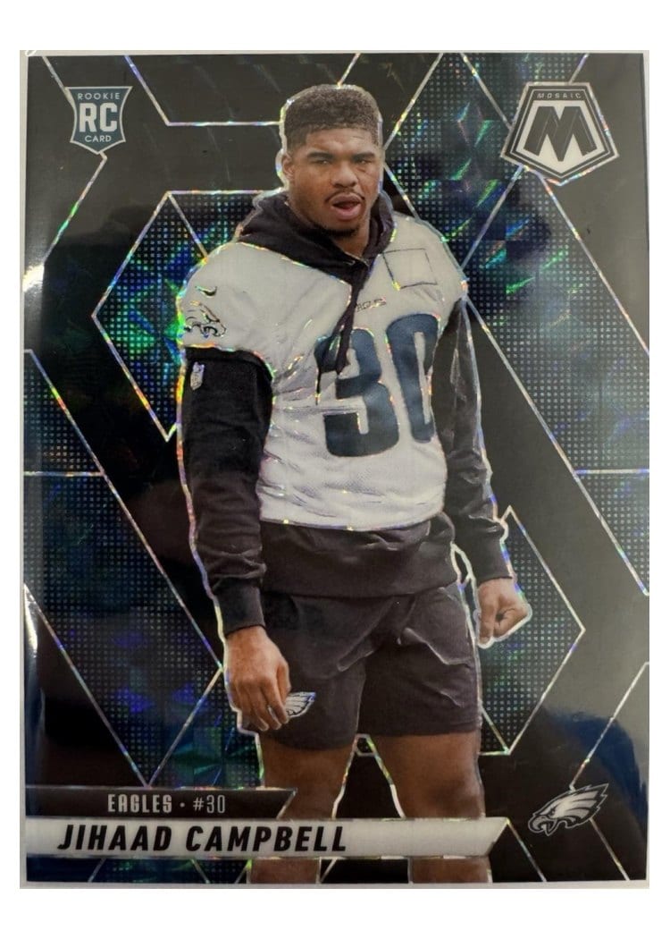 2025 Panini Mosaic Base Set Jihaad Campbell #341 card