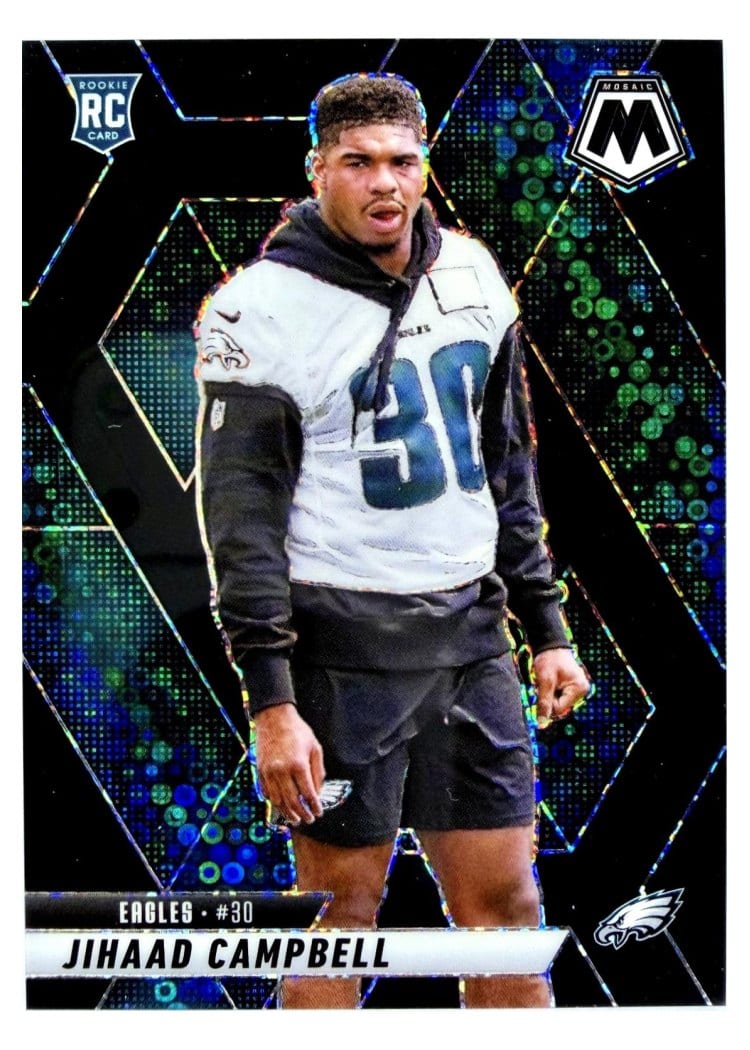 2025 Panini Mosaic Base Set Jihaad Campbell #341 card