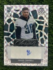2025 Panini Mosaic Rookie Scripts Jihaad Campbell #RS-JCL