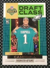 2025 Panini Rookies & Stars Draft Class Jihaad Campbell #2 card