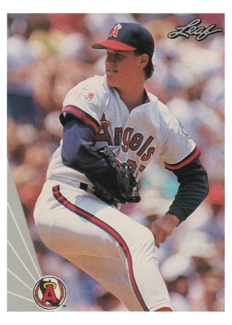 1990 Leaf Jim Abbott #31 card