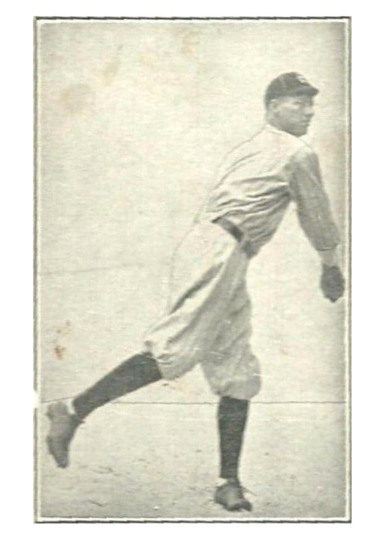 1922 E121 American Caramel Series of 120 Jim Bagby card