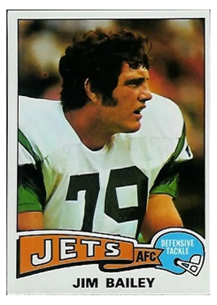 1975 Topps Jim Bailey #398 card