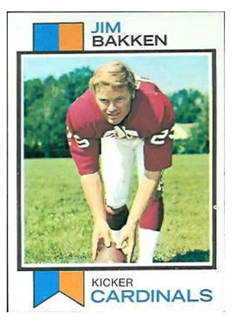 1973 Topps Jim Bakken #97 card