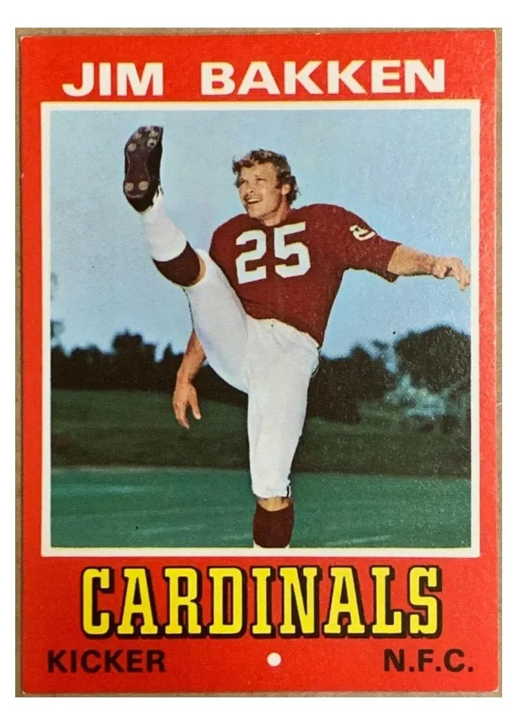 1974 Wonder Bread Jim Bakken #1 card