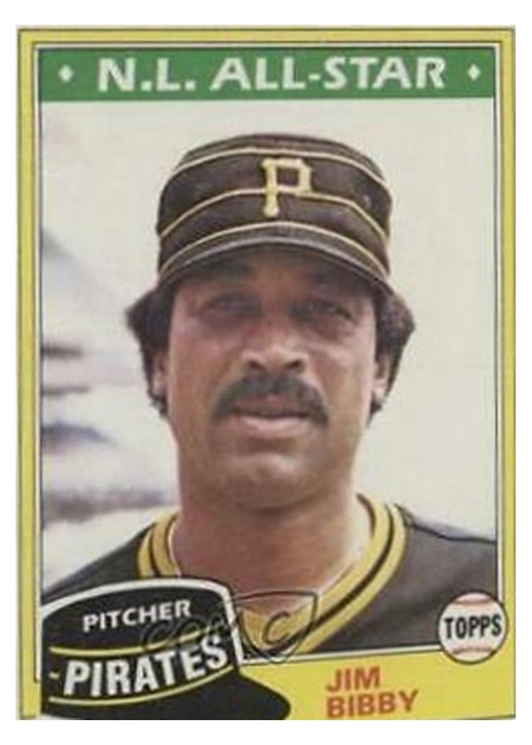 1981 Topps Jim Bibby #430 card