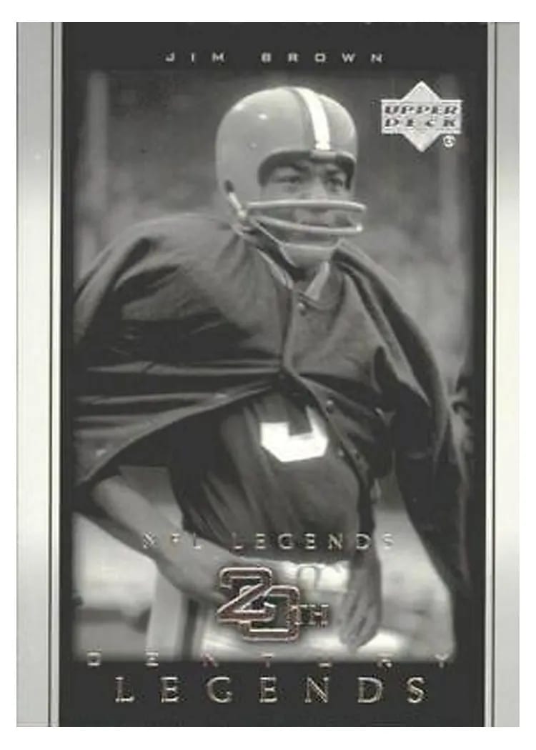 2000 Upper Deck Legends Jim Brown #94 card