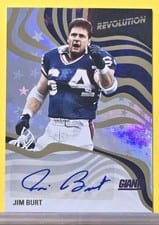 2025 Panini Revolution Signature Jim Burt #69 card