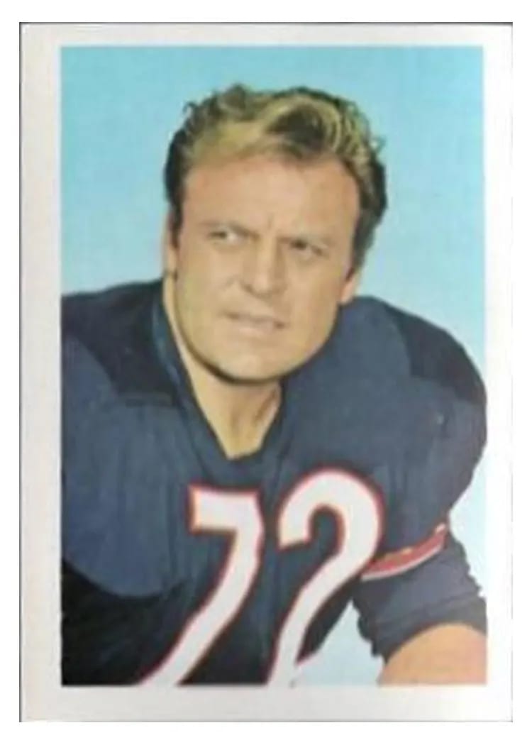 1972 NFLPA Wonderful World Stamps Jim Cadile #47 card