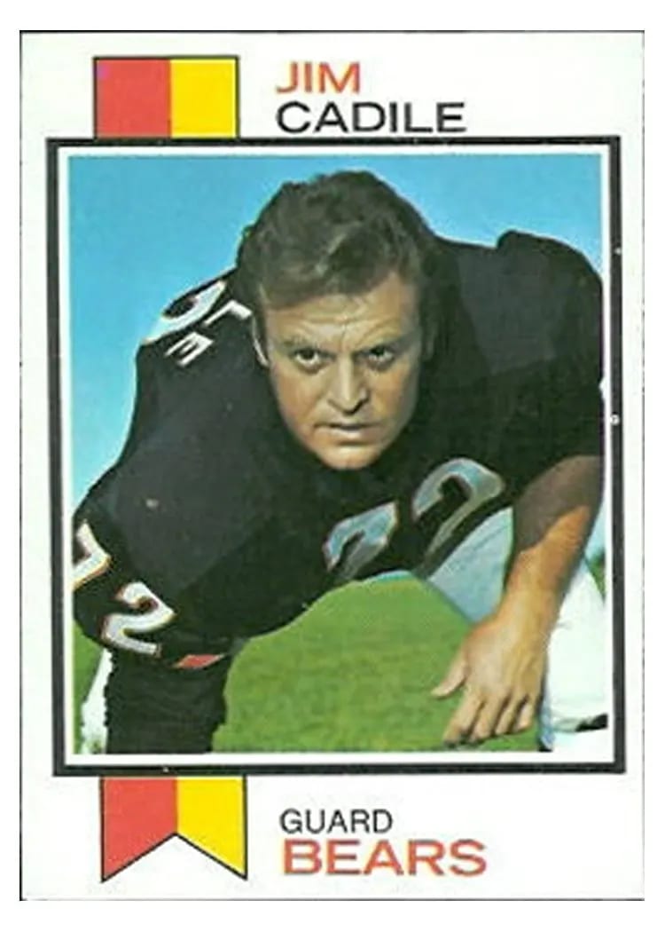 1973 Topps Jim Cadile #353 card