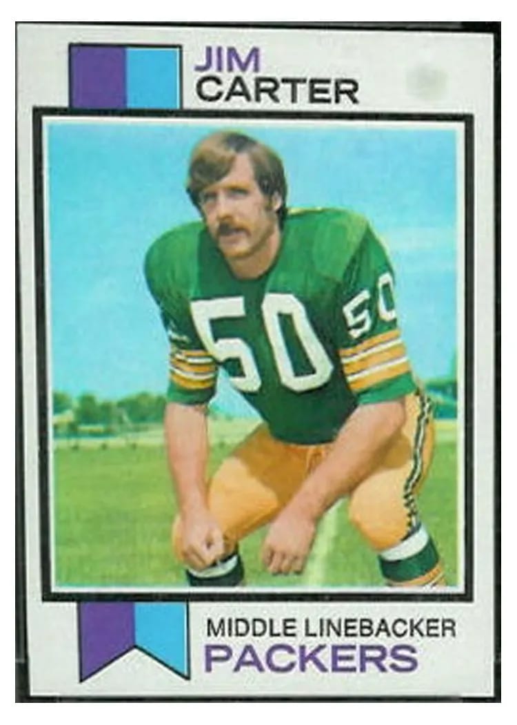 1973 Topps Jim Carter #55 card