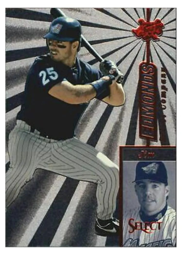 1997 Select Jim Edmonds #84 card