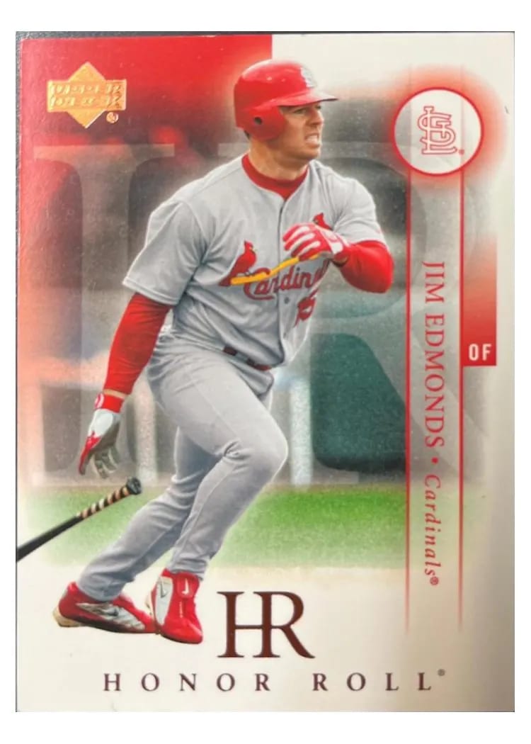 2003 Upper Deck Honor Roll Jim Edmonds #99 card