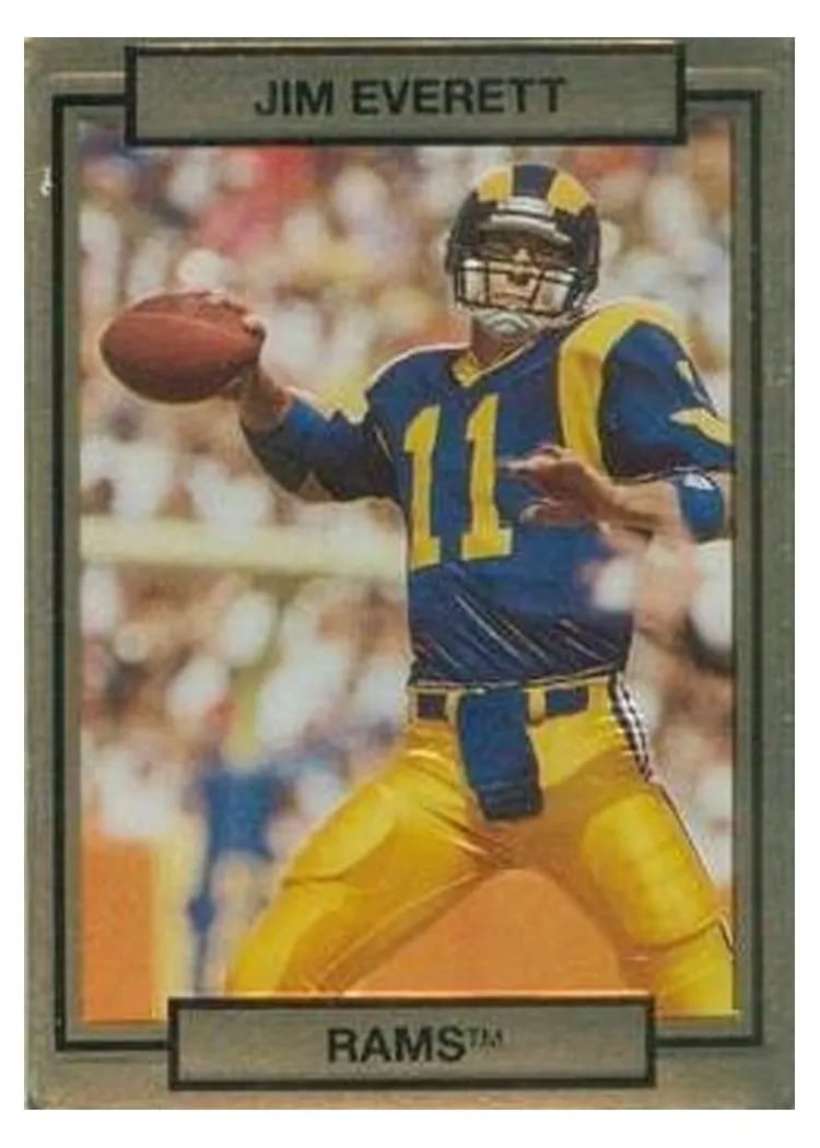 1990 Action Packed Jim Everett #135 card