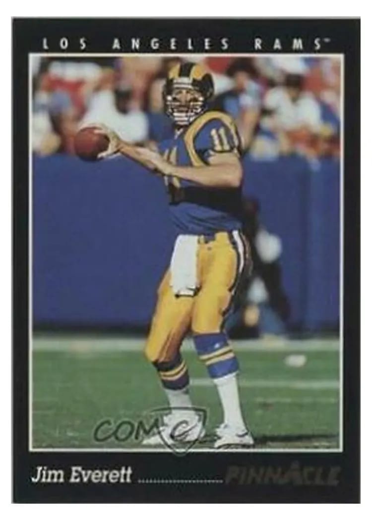 1993 Pinnacle Jim Everett #20 card