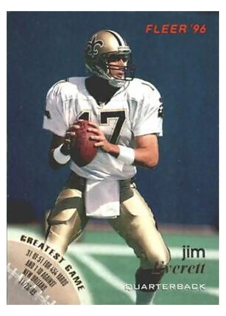 1996 Fleer Jim Everett #87 card