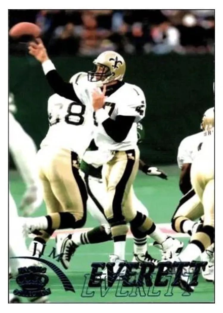 1996 Pacific Gridiron Jim Everett Red #78 card