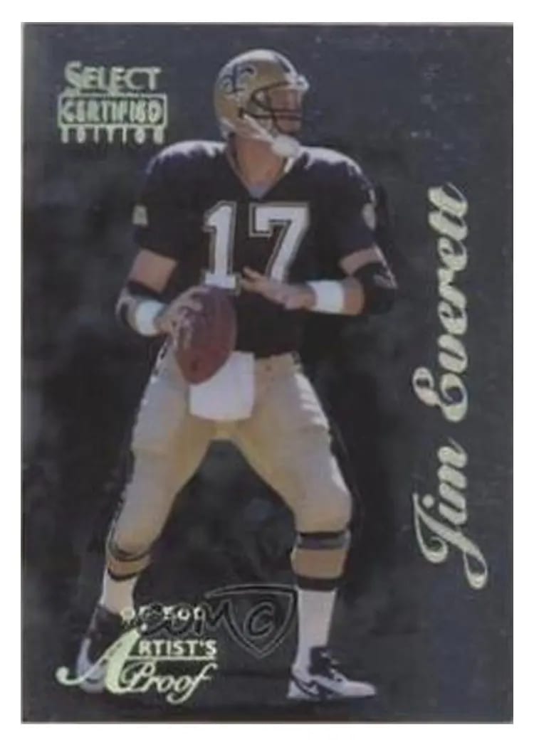 1996 Select Certified Jim Everett #6 card