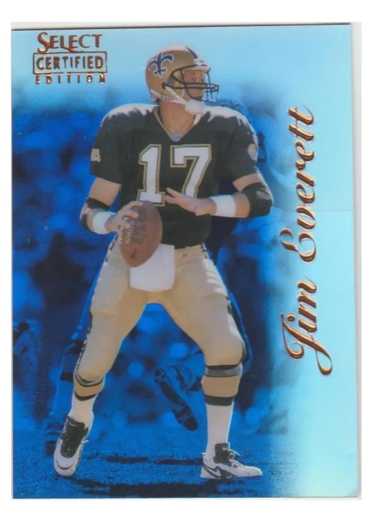1996 Select Certified Jim Everett #6 card