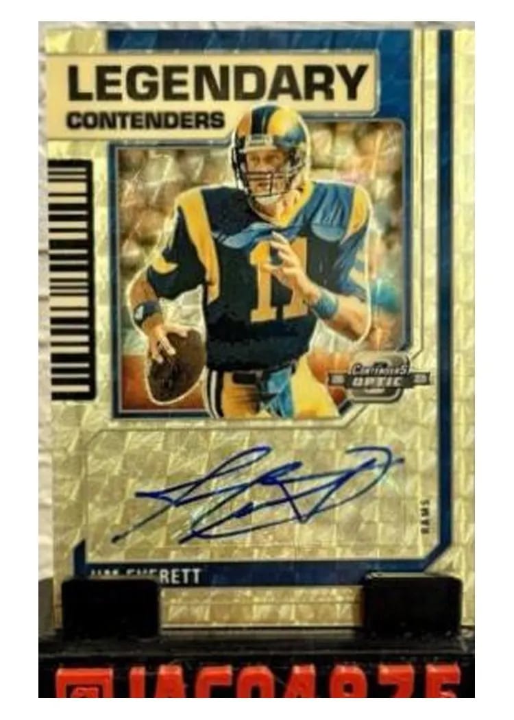 2023 Panini Contenders Optic Legendary Autograph Jim Everett #8 card