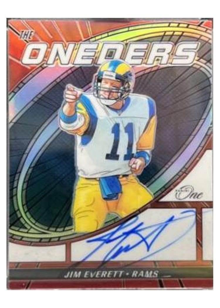 2023 Panini One The Oneders Autographs Jim Everett #359 card