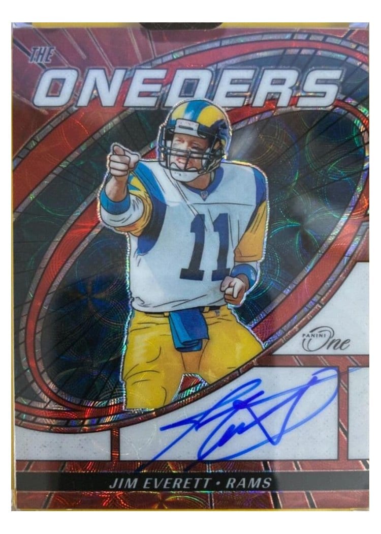 2023 Panini One The Oneders Autographs Jim Everett #359 card