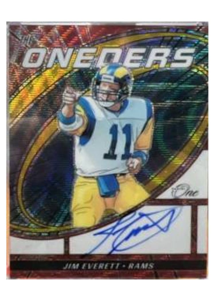 2023 Panini One The Oneders Autographs Jim Everett #359 card