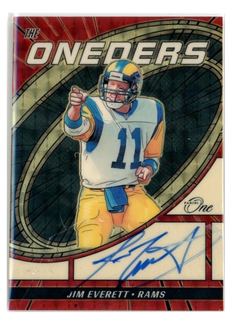 2023 Panini One The Oneders Autographs Jim Everett #359 card