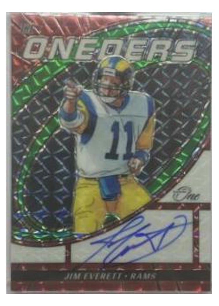 2023 Panini One The Oneders Autographs Jim Everett #359 card