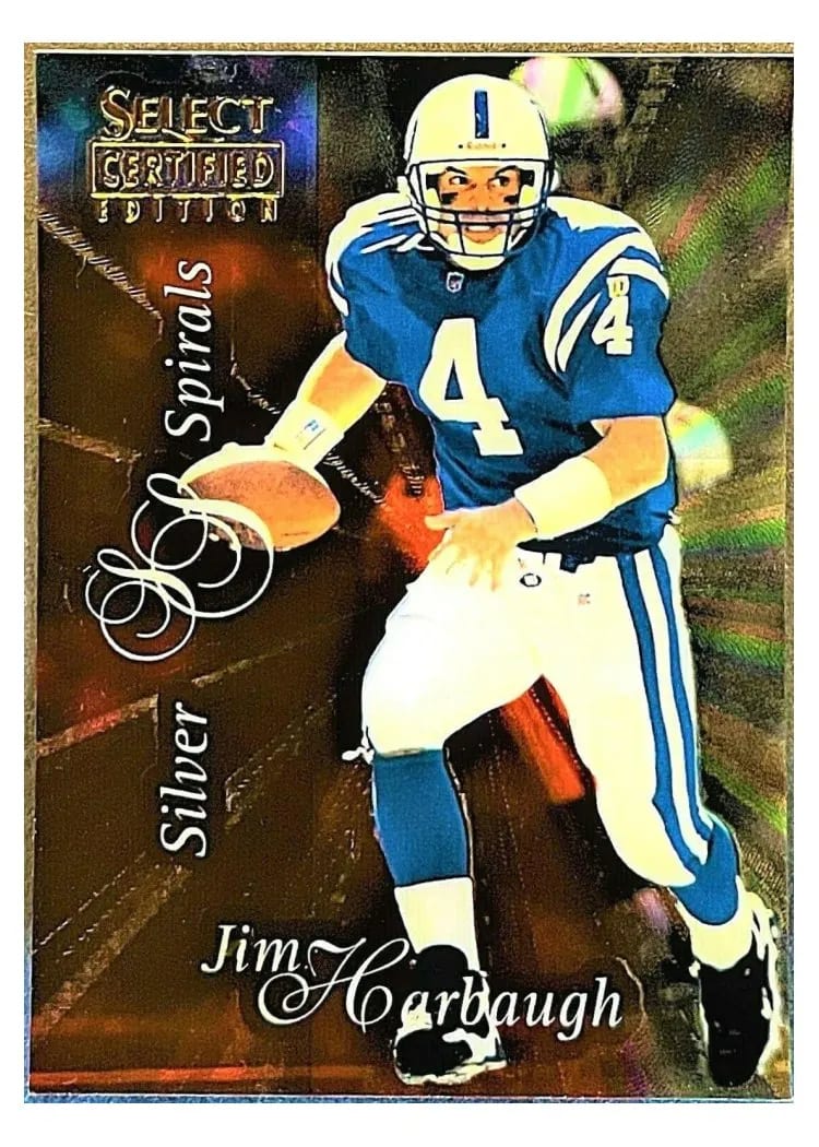 1996 Select Certified Jim Harbaugh #125 card
