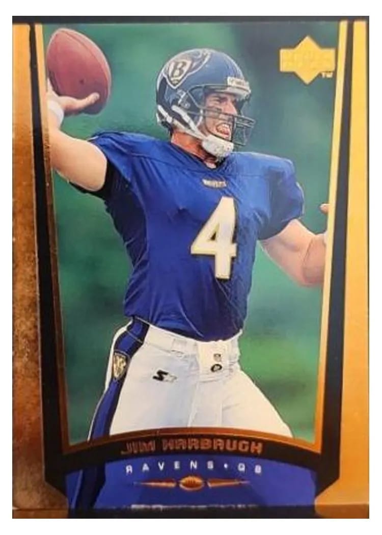 1998 Upper Deck Jim Harbaugh #56 card