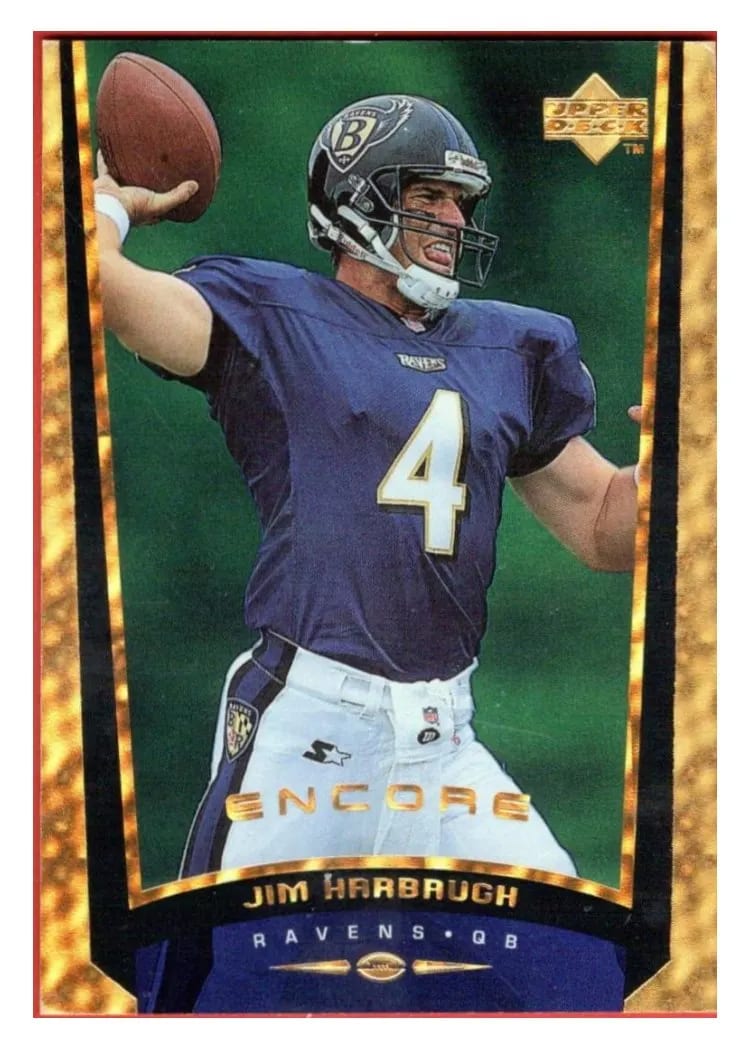 1998 Upper Deck Encore Jim Harbaugh #38 card
