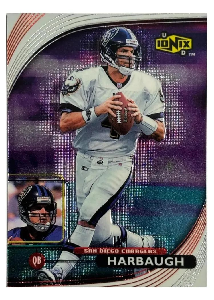 1999 Upper Deck Jim Harbaugh #49 card
