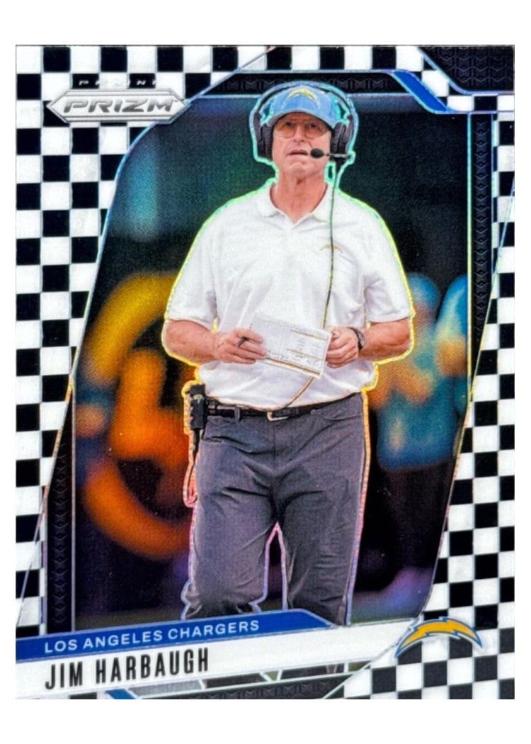 2024 Panini Prizm Base Set Jim Harbaugh #163 card