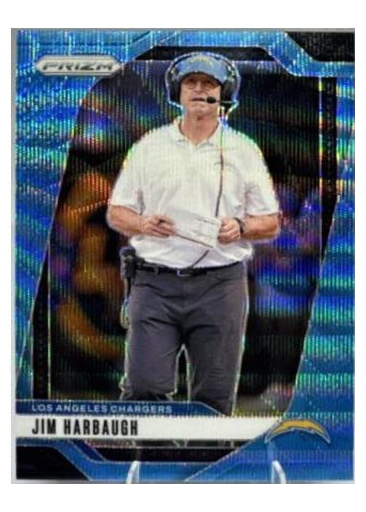 2024 Panini Prizm Base Set Jim Harbaugh #163 card