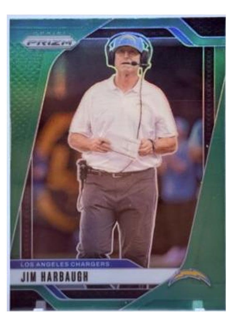 2024 Panini Prizm Base Set Jim Harbaugh #163 card
