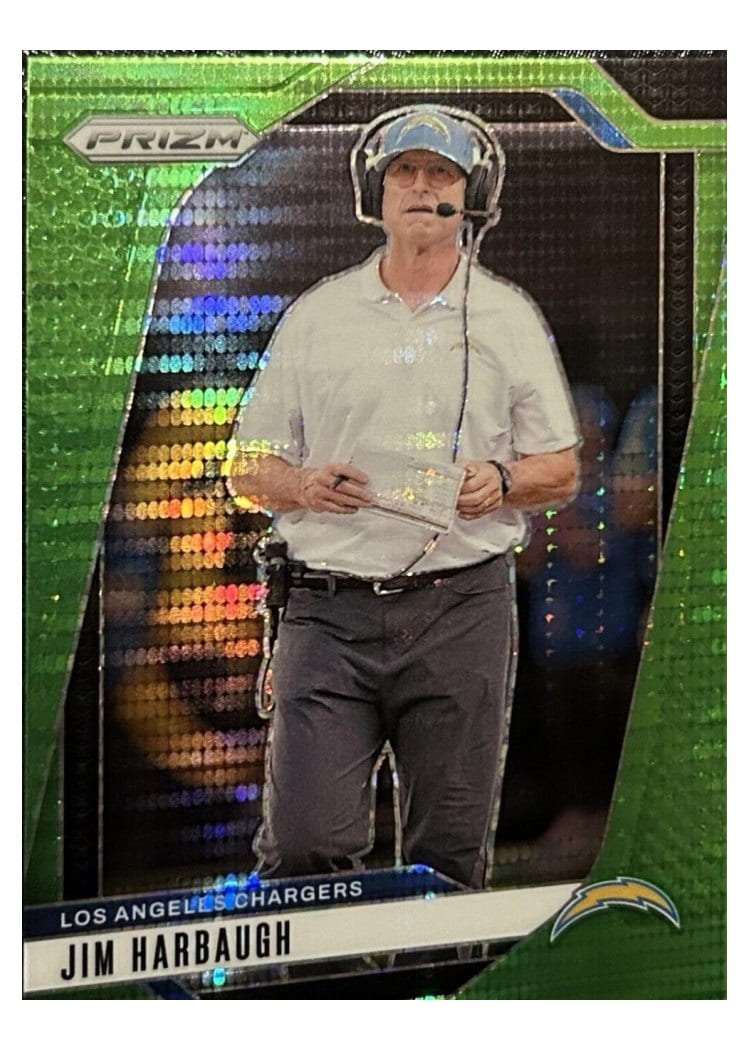 2024 Panini Prizm Base Set Jim Harbaugh #163 card