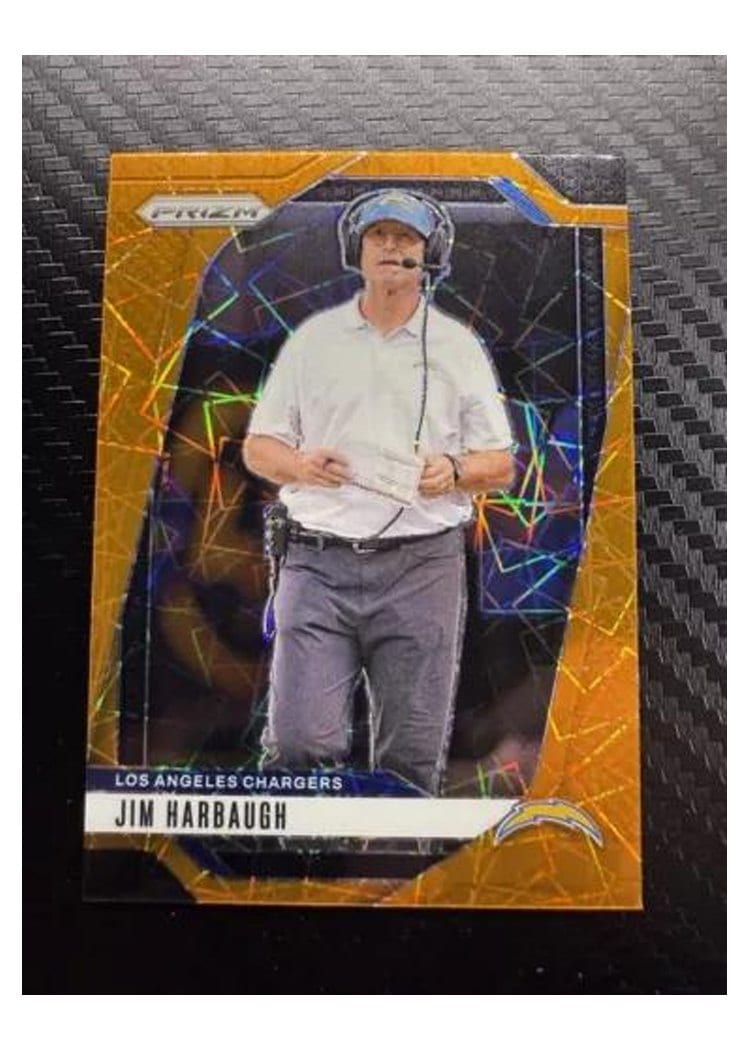 2024 Panini Prizm Base Set Jim Harbaugh #163 card