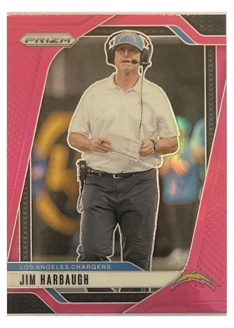 2024 Panini Prizm Base Set Jim Harbaugh #163 card
