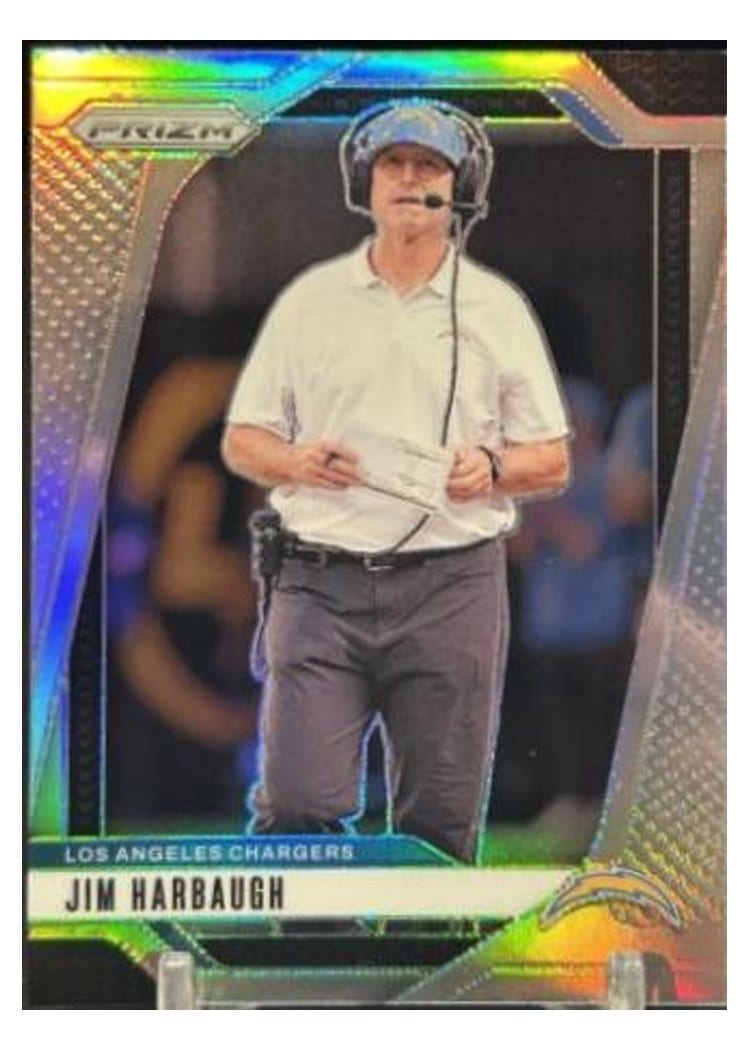 2024 Panini Prizm Base Set Jim Harbaugh #163 card