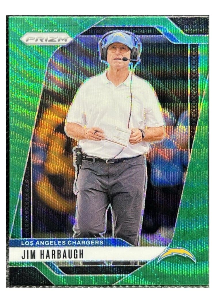 2024 Panini Prizm Base Set Jim Harbaugh #163 card