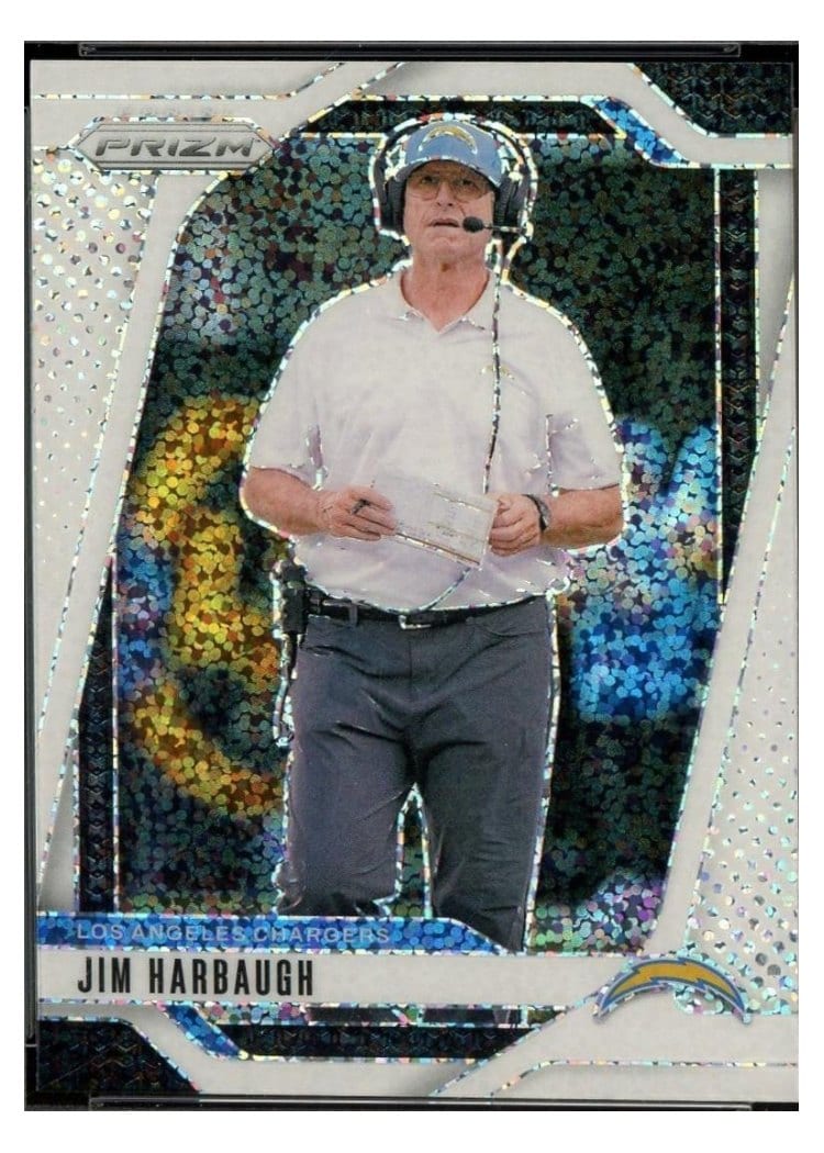 2024 Panini Prizm Base Set Jim Harbaugh #163 card
