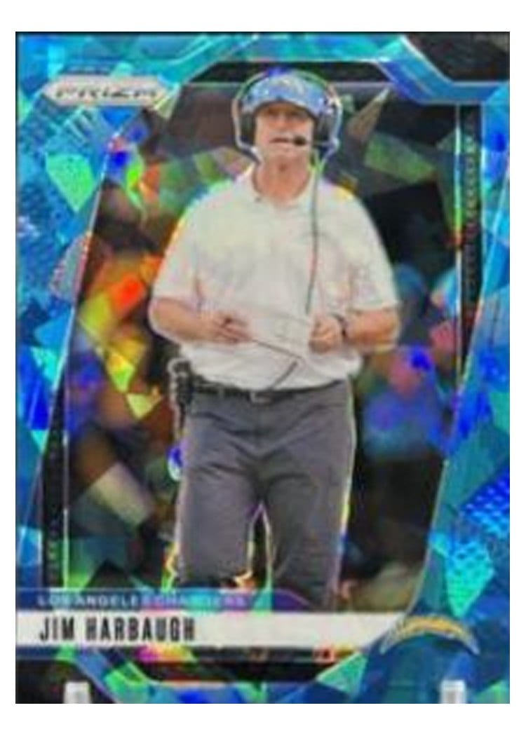 2024 Panini Prizm Base Set Jim Harbaugh #163 card